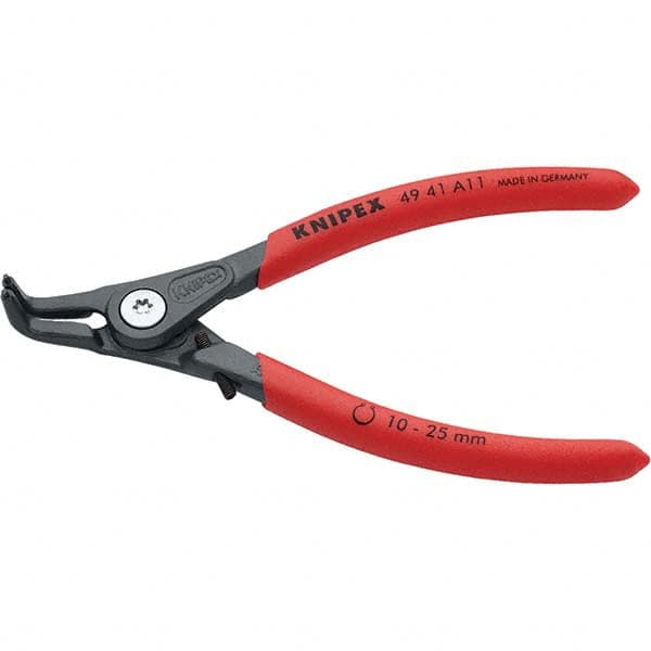 Retaining Ring Pliers, Type: External, Tip Angle: 90 0, Body Material: Steel, Handle Material: Non-Slip Plastic, Tether Style: Not Tether Capable MPN:49 41 A11