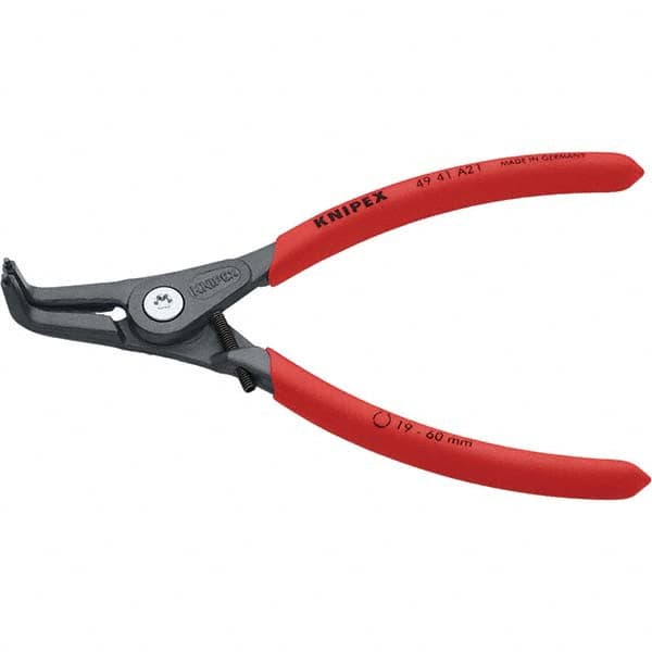 Retaining Ring Pliers, Type: External, Tip Angle: 90 0, Body Material: Steel, Handle Material: Non-Slip Plastic, Tether Style: Not Tether Capable MPN:49 41 A21