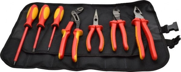 Combination Hand Tool Set: 7 Pc, Insulated Tool Set MPN:9K 98 98 27 US