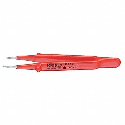 Tweezers Insulated Straight 5-1/4 In MPN:92 27 61