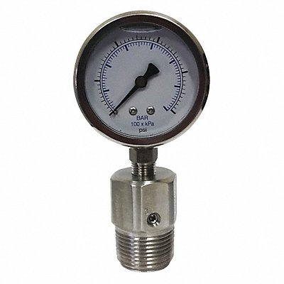 K4225 Pressure Gauge 1 in MNPT 0 to 100 psi MPN:KC301L25100/DSF14-M