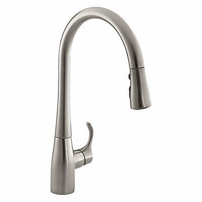 Gooseneck Pull Out SS Kohler Simplice MPN:K-596-VS