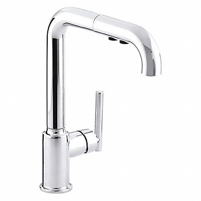 Mid Arc Pull Out Chrome Kohler Purist MPN:K-7505-CP