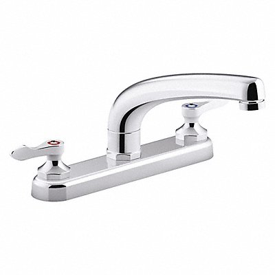 Straight Chrome Kohler Triton Bowe Brass MPN:K-810T20-4AFA-CP