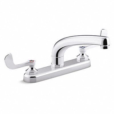 Straight Chrome Kohler Triton Bowe Brass MPN:K-810T20-5AFA-CP