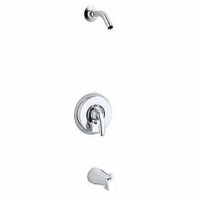 Bath Shower Vlv Trim Kohler Round Chrome MPN:K-PLS15601-4-CP