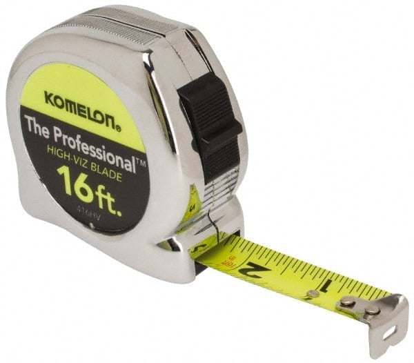 Tape Measure: 16' Long, 3/4