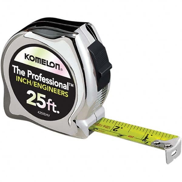 Tape Measure: 25' Long, 1