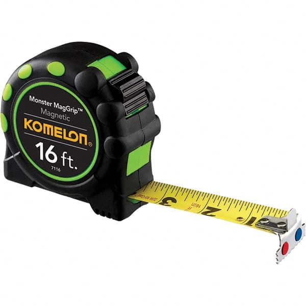 Tape Measure: 16' Long, 1