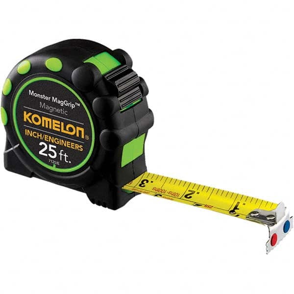 Tape Measure: 25' Long, 1