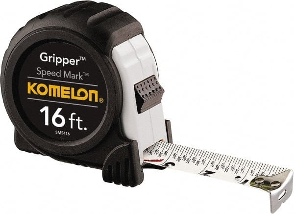 Tape Measure: 16' Long, 1