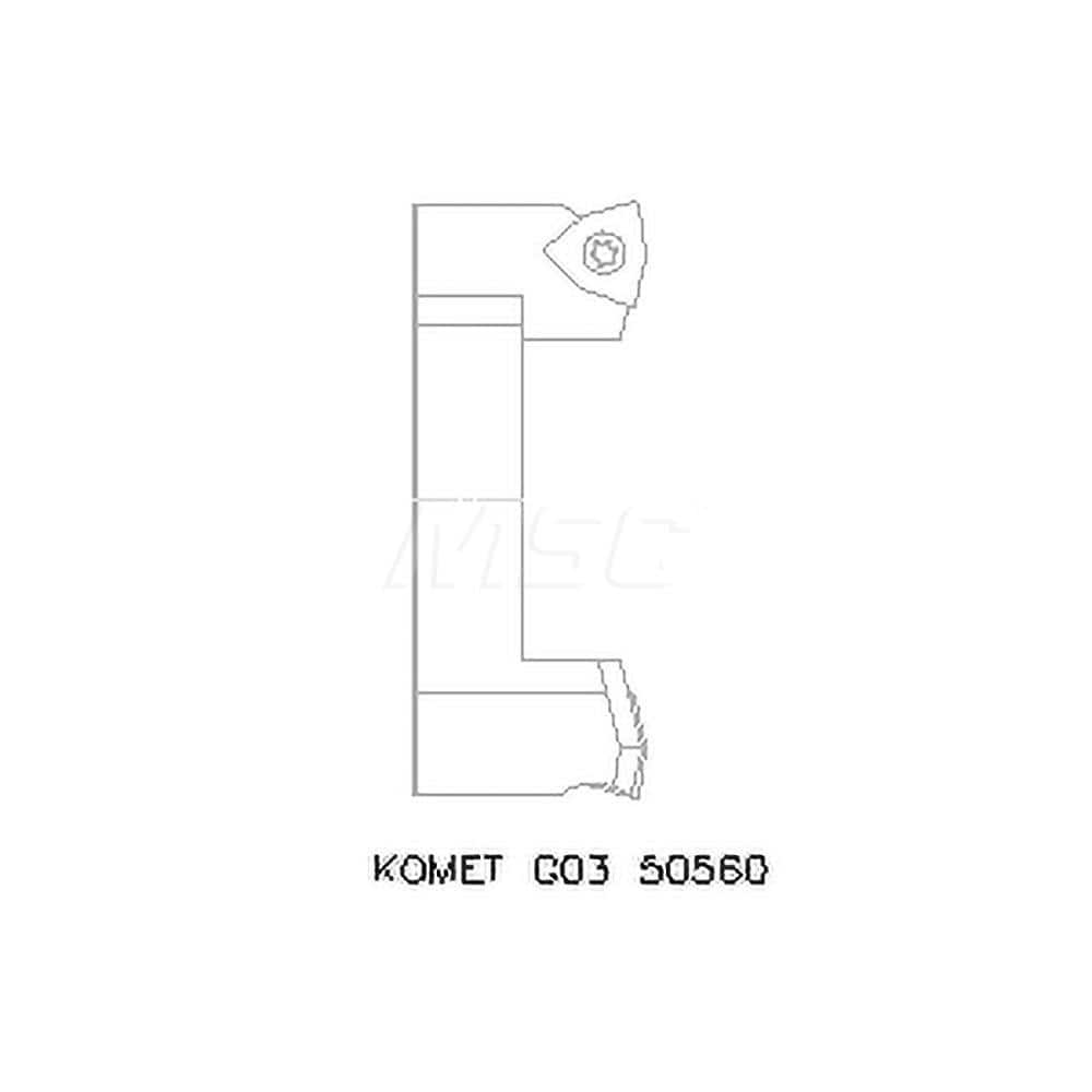 Indexable Boring Cartridge: Series TwinKom, Right Hand, 4.291