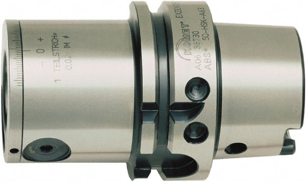 HSK100A Taper, ABS63mm Inside Hole Diam, 3.1496