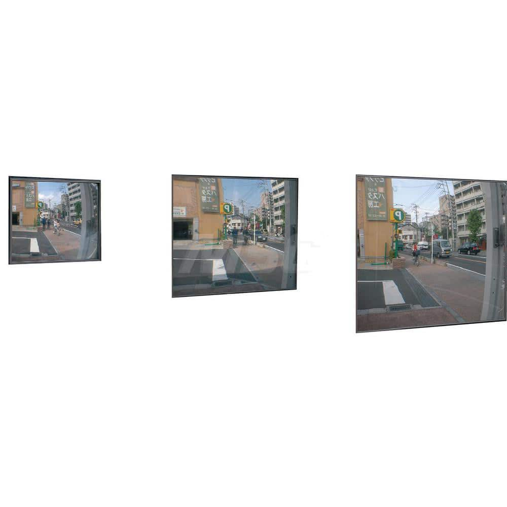 Flat, wide view mirror for traffic safety MPN:F33-EN