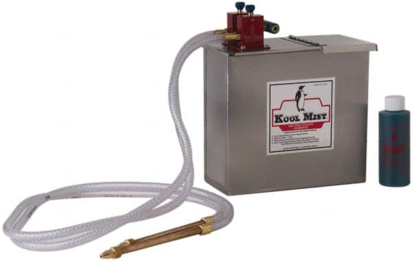 Tank Mist Coolant System: 4.9 gal Stainless Steel Tank, 2 Outlet MPN:102 N-STR.