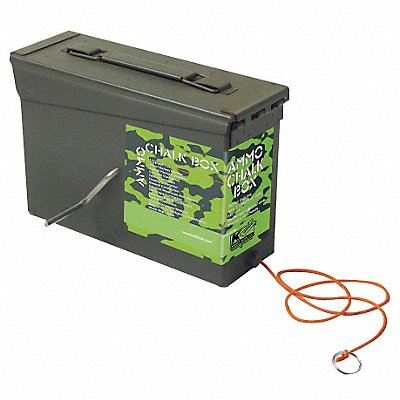 Chalk Line Box 150 ft Poly Cord Camo Grn MPN:GG302