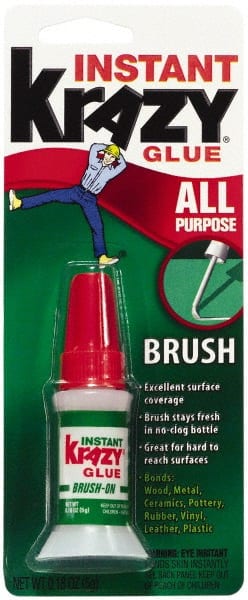 All Purpose Glue: 0.18 oz Tube, Clear MPN:KG92548R