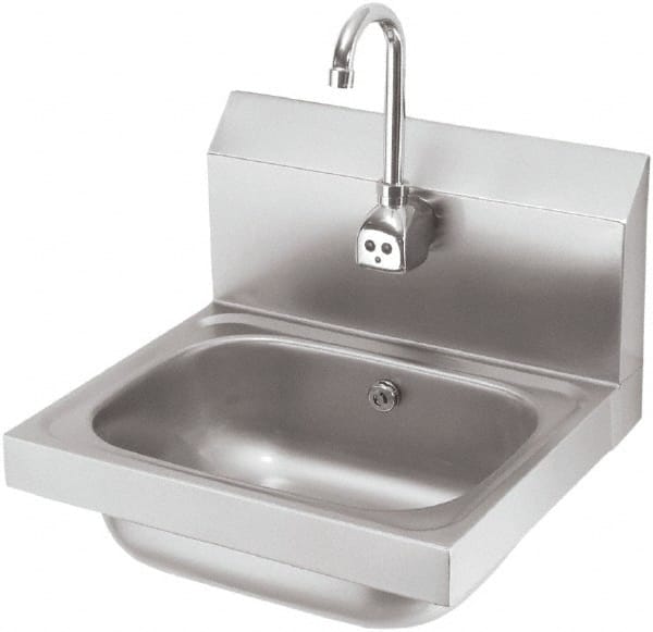 Hand Sink: Electronic Faucet, 304 Stainless Steel MPN:HS-11