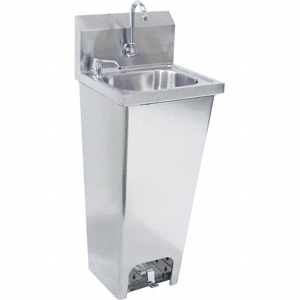 Hand Sink with Foot Pedal: 304 Stainless Steel MPN:HS-14