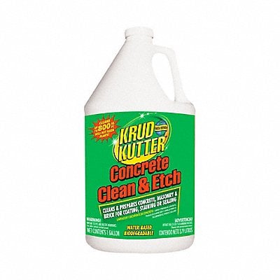 Concrete Cleaner Bottle Orange 1 gal MPN:CE012