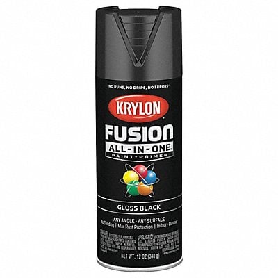 Spray Paint Rust Prevent Gloss Blk 12oz MPN:K02702007