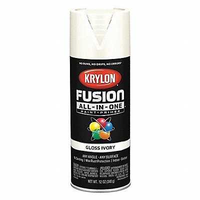 Spray Paint Ivory Gloss 12 oz. MPN:K02711007