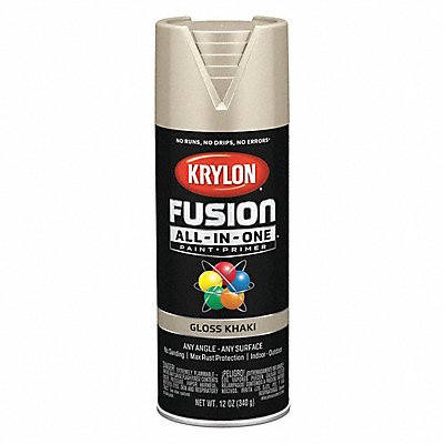 Spray Paint Khaki Gloss 12 oz. MPN:K02713007