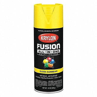 Spray Paint Sunbeam Yellow Gloss 12 oz. MPN:K02725007