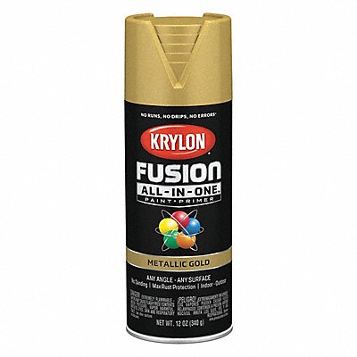 Metallic Spray Paint Gold 12 oz. MPN:K02770007