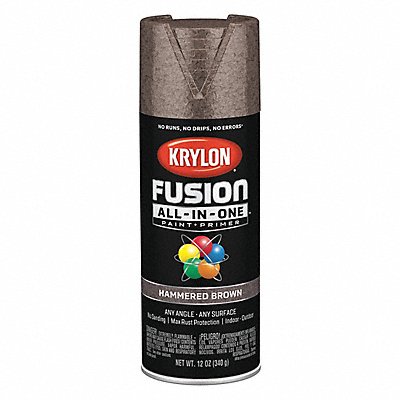 Hammered Spray Paint Brown 12 oz. MPN:K02783007