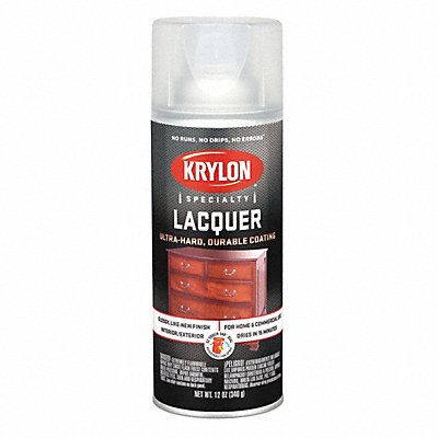 Clear Laquer Spray Paint MPN:K07032777