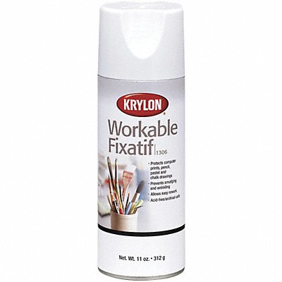 Workable Fixative Spray Clear 11 oz. MPN:K01306