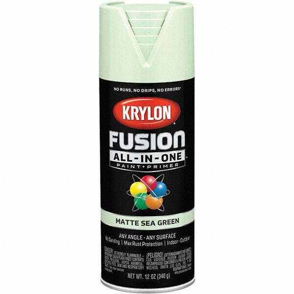 Acrylic Enamel Spray Paint: Sea Green, Matte, 12 oz MPN:K02762007