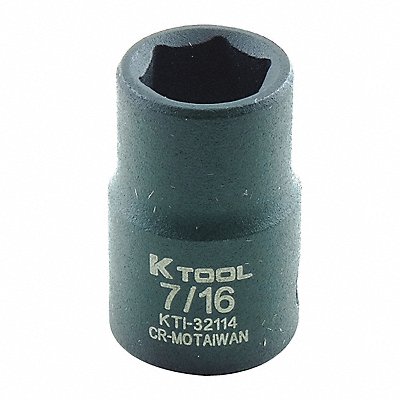 Impact Socket SAE 7/16in. 1-3/16in.L Hex MPN:KTI-32114