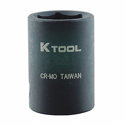 Impact Socket Metric 19mm 1-1/2in.L Hex MPN:KTI-38119