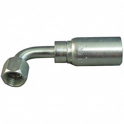 Crimp Fitting 90 Degrees Elbow 3/8 ID MPN:FJX90-06-06