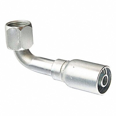 Crimp Fitting 90 Degrees Elbow 1/2 ID MPN:FJX90-08-10