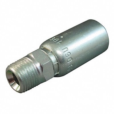 Crimp Fitting Straight 3/8 ID NPT MPN:MP-06-04