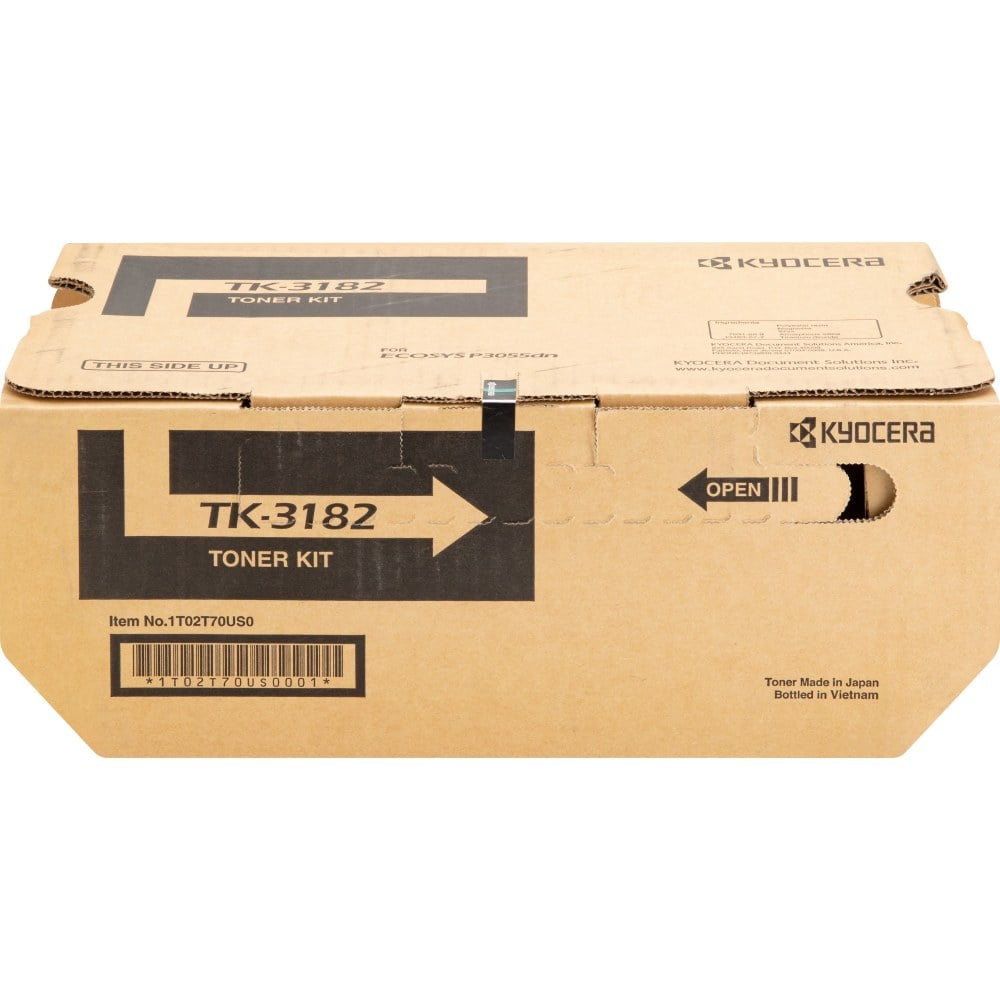 Kyocera TK-3182 Black Toner Cartridge MPN:TK-3182