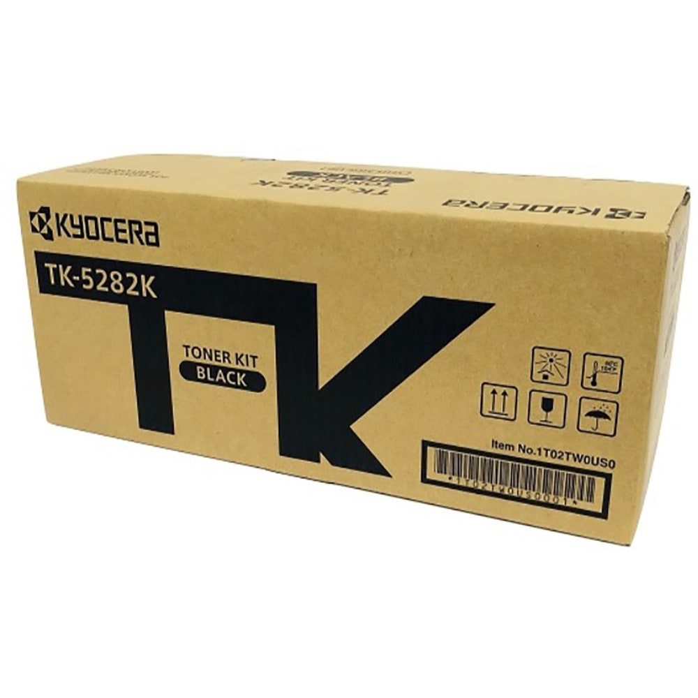 Kyocera TK-5282K Original Laser Toner Cartridge - Black - 1 Each - 13000 Pages MPN:TK-5282K