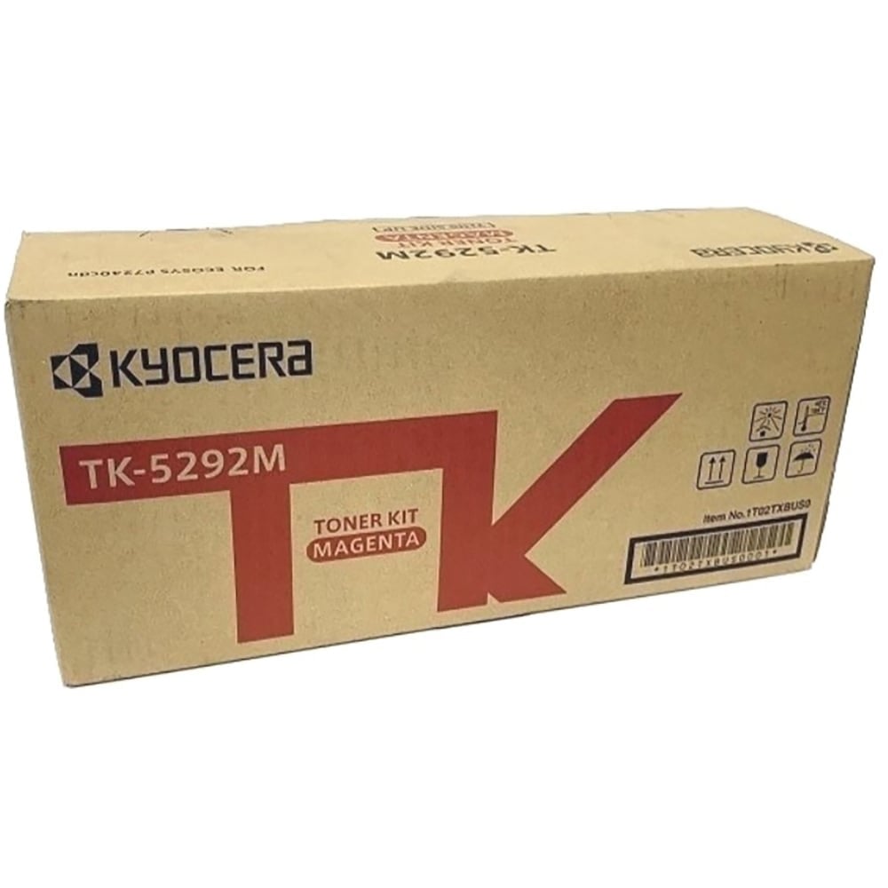 Kyocera TK-5292M Original Laser Toner Cartridge - Magenta - 1 Each - 13000 Pages MPN:TK-5292M