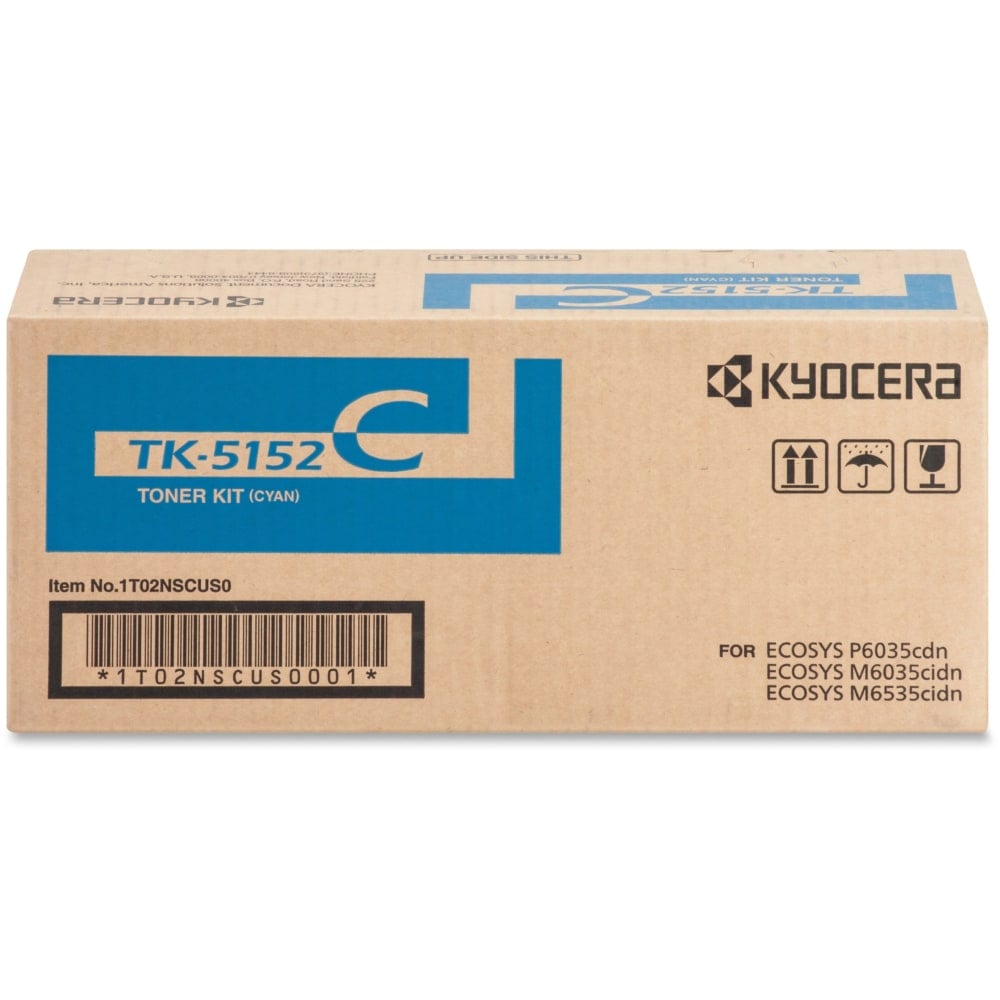 Kyocera TK-5152C Cyan Toner Cartridge MPN:1T02NSCUS0