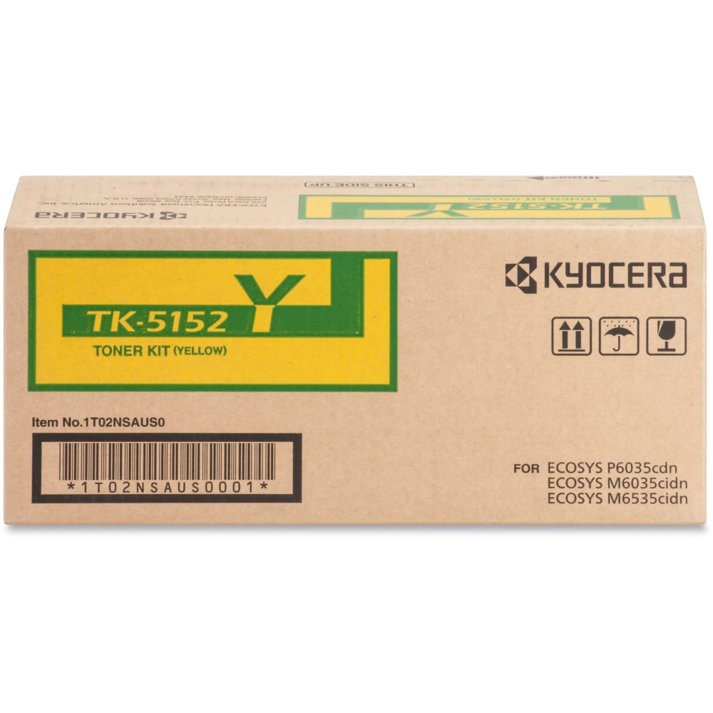 Kyocera TK-5152 Yellow Toner Cartridge MPN:1T02NSAUS0