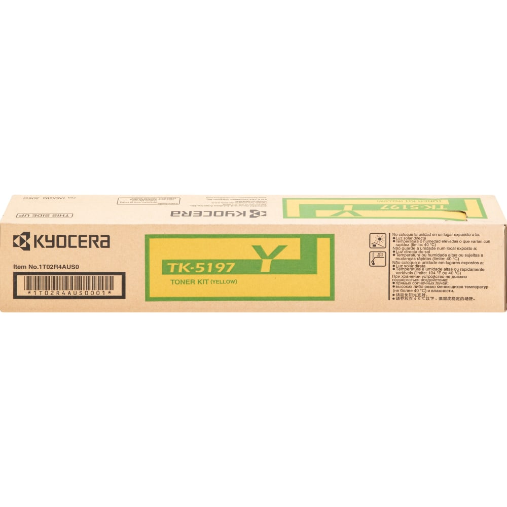 Kyocera TK-5197Y Original Laser Toner Cartridge - Yellow - 1 Each - 7000 Pages MPN:TK5197Y