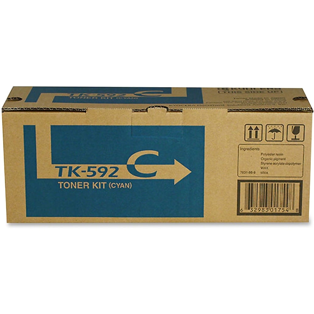 Kyocera TK-592 Cyan Toner Cartridge MPN:TK592C