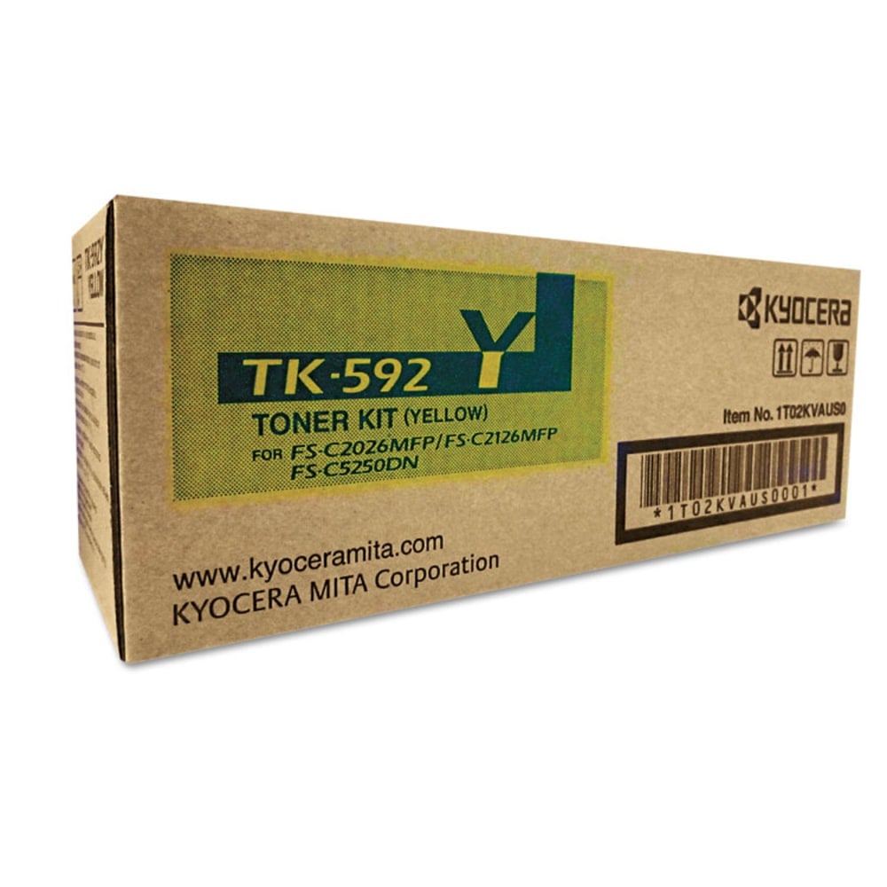 Kyocera TK-592 Yellow Toner Cartridge MPN:TK592Y