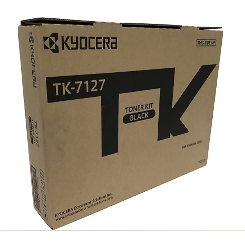 Kyocera TK7127 Original Laser Toner Cartridge - Black - 1 Each - 20000 Pages MPN:TK7127