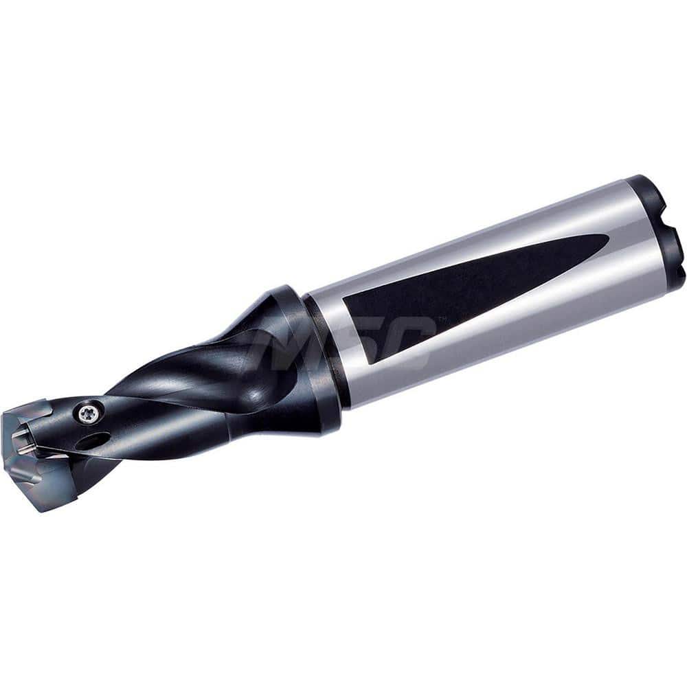 Replaceable-Tip Drill: 25 to 25.5 mm Dia, 39 mm Max Depth, 25 mm Flange Shank MPN:THD11539
