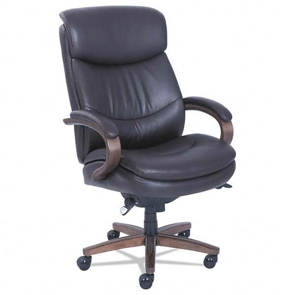 Task Chair:  Bonded Leather,  Adjustable Height,  20-2/4 to  23-1/4