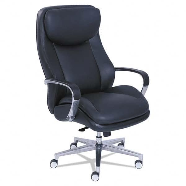 Task Chair:  Bonded Leather,  Adjustable Height,  20-2/2 to  23-1/2